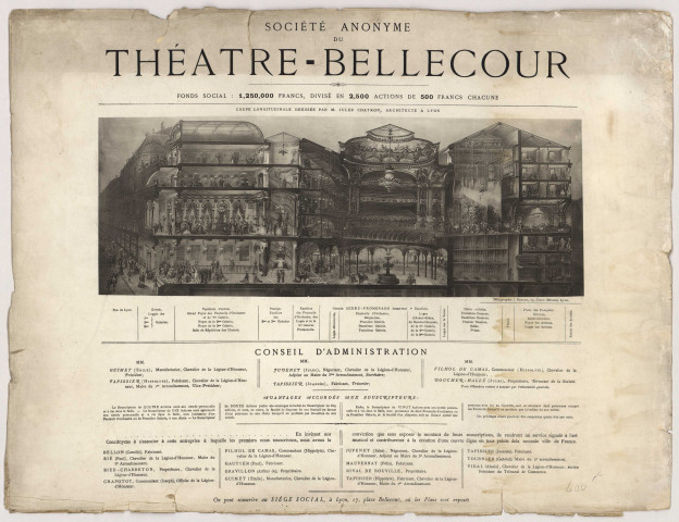Société anonyme du Théâtre-Bellecour.
