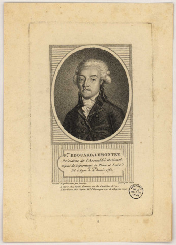 Pierre Edouard Lémontey.