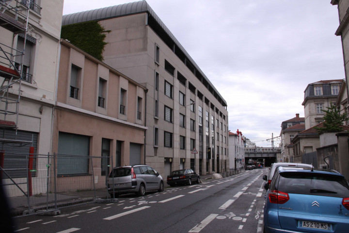 Vue du Parc-Auto.