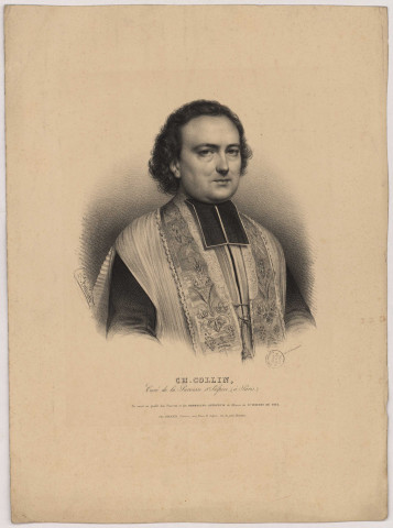 Ch. Collin, curé de la paroisse Saint-Sulpice (à Paris).