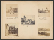 Photos touristiques sur Lyon (place Napoléon, cathédrale Saint-Jean, Hôtel de Ville), d'Avignon et Pise.