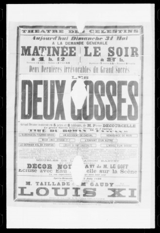 Deux gosses (Les) : grand drame nouveau en cinq actes et huit tableaux. Auteur : Pierre Decourcelle.