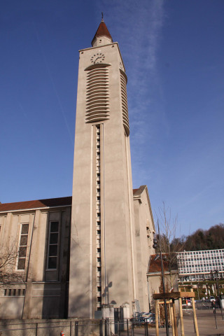 Vue du bâtiment.