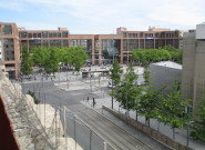 La gare Part-Dieu, vue du centre-commercial.