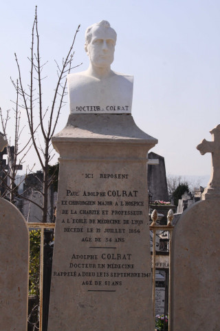 Tombe de Paul-Adolphe Coltrat.