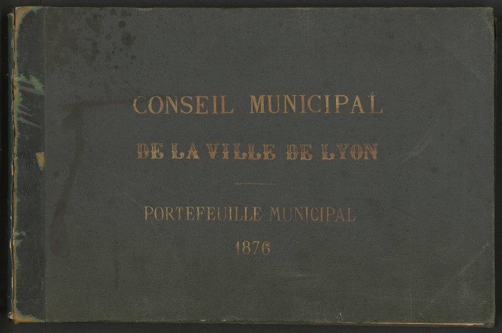 Conseil municipal de la Ville de Lyon, portefeuille municipal.
