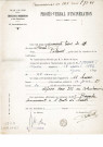 Procès-verbal d'incineration du service des inhumations.