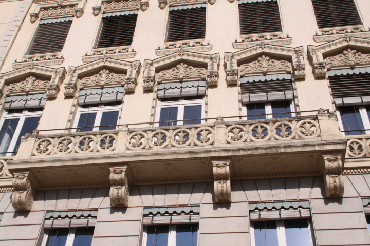 4 place des Jacobins, immeuble de Pierre Bossan architecte.