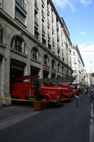 100ème anniversaire de la caserne de pompiers de la rue Rabelais.