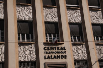 Détail de la façade.