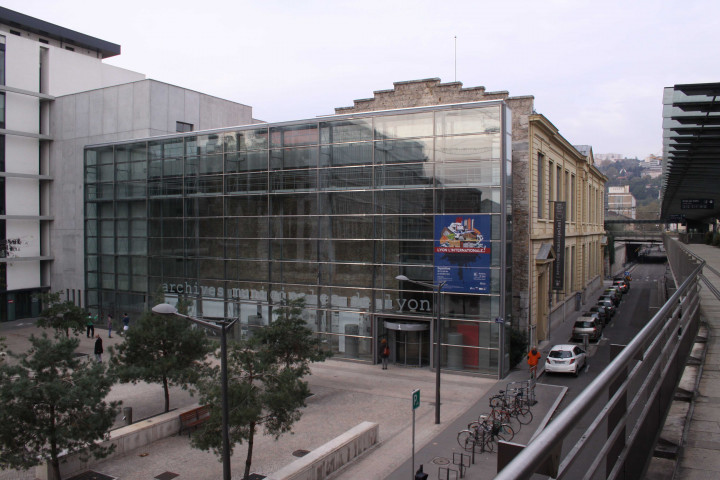 Vue du bâtiment.