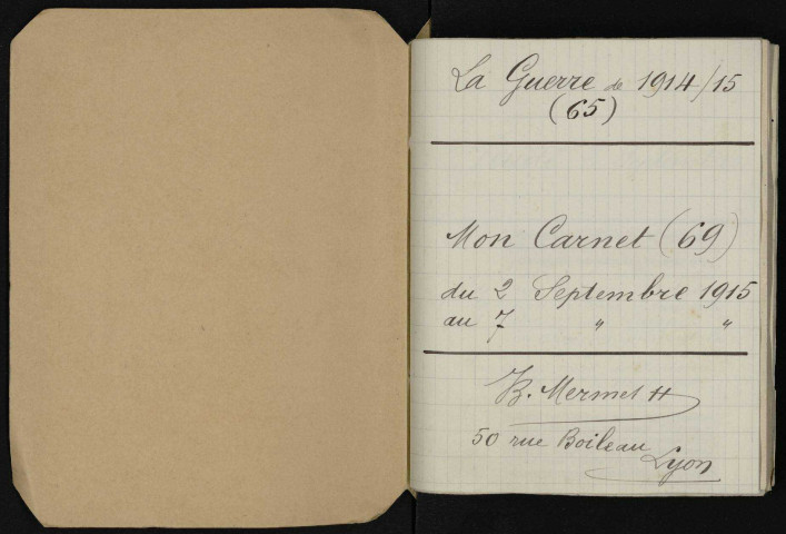 Carnet n°65.