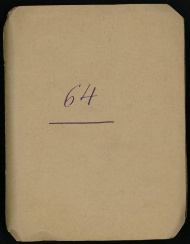 Carnet n°64.
