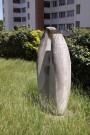 Collège M. Sceve, sculpture de Tajana.