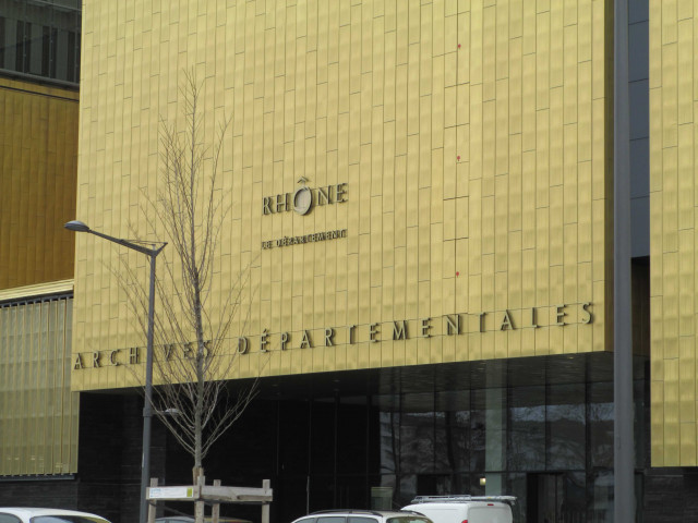 Façade du bâtiment.