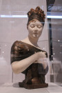 Buste de Juliette Récamier par Chinard.