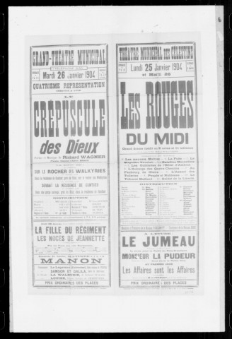 Rouges du Midi (Les) : grand drame inédit en cinq actes et onze tableaux. Auteur : Roger Liquier.