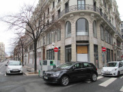 Angle de la rue du Président-Carnot et de la rue de Jussieu.
