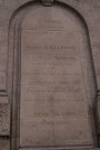 Monument Gailleton, dos du monument.
