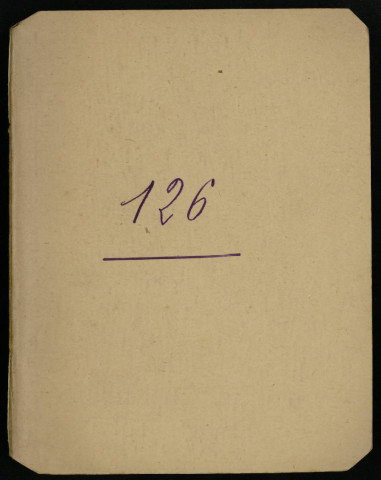 Carnet n°126.