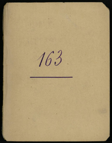Carnet n°163.