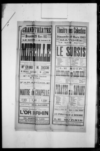 Deux-mille deux-cent-vingt-huitième Duval (Le) : fantaisie en un acte. Auteur : Georges Berr. (Théâtre des Célestins).