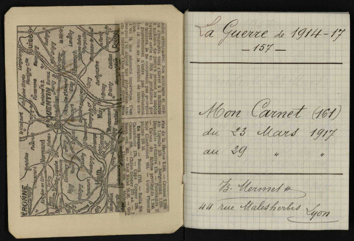 Carnet n°157.