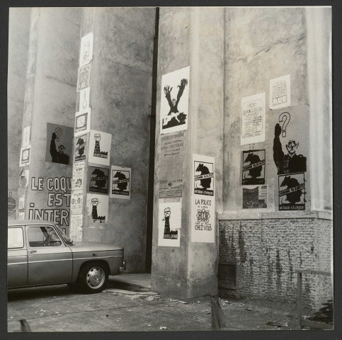 Ecole des Beaux-Arts en mai et juin 1968.