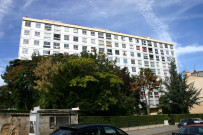 45 rue de la Favorite, façade l'immeuble les Cèdres.