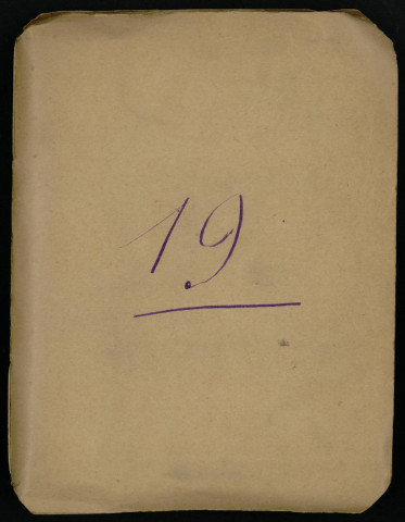 Carnet n°19.