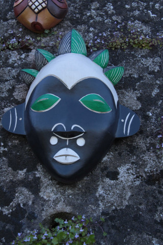 Œuvres de Pascale Marthine Tayou, détails.