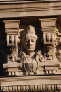 Détail de la façade.