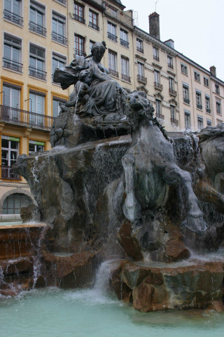 Fontaine Bartholdi, détail.