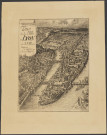 Joannès Drevet. Vue de la ville de Lyon au XVIIe siècle.
