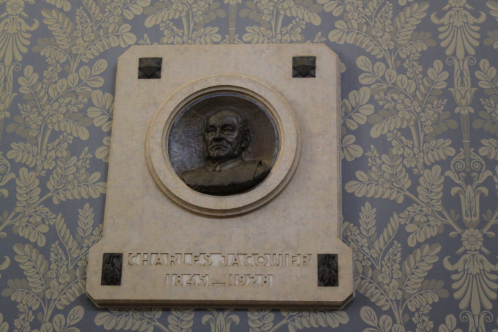 Plaque "Charles Jacquier".