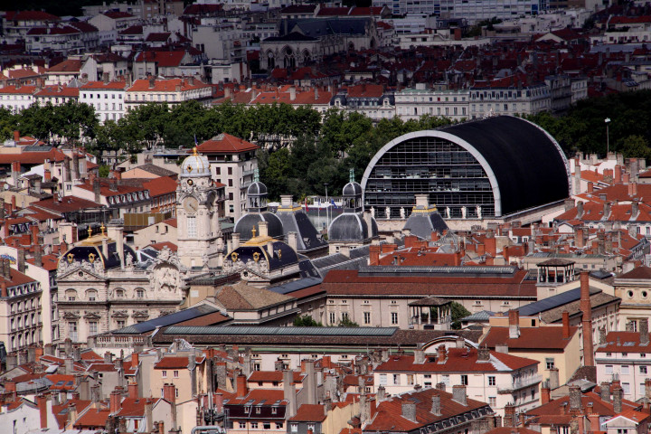 Vue générale, vers l'Opéra.