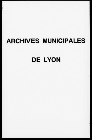 Raccordement du boulevard de l'Empereur avec le cours des Chartreux : enquête, acquisition échange et vente de terrains, expropriation et démolition d'immeubles, vente d'immeuble aux enchères.