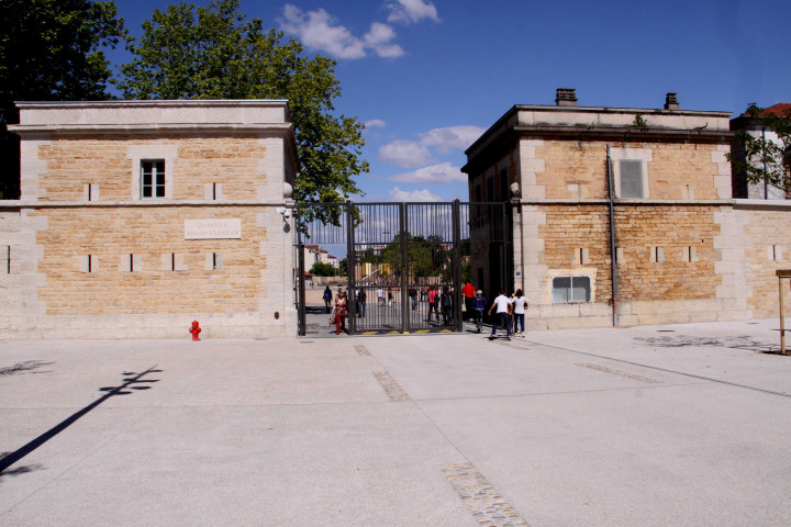 Vue de l'entrée.