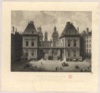 Réné Dardel. Hôtel de ville de Lyon. Façade orientale sur la place de la Comédie.