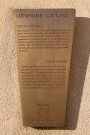 Plaque touristique.
