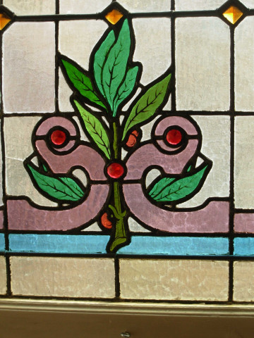 Salle des mariages, vitraux.