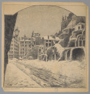Démolition de l'ancien quartier Grolée (rue Grolée) en 1890.