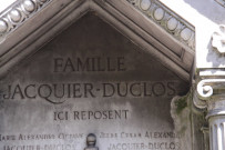 Tombe Jacquier-Duclos, détail.