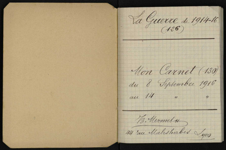 Carnet n°126.