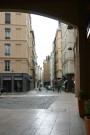 Angle de la rue Mercière et de la rue Thomassin.