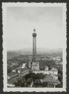 Vue de la tour métallique de Fourvière.