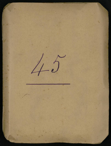 Carnet n°45.