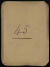 Carnet n°45.