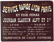 Service rapide Lyon Paris et vice versa.