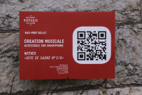 Bas-Port Joseph-Gillet, panneau "création musicale".
